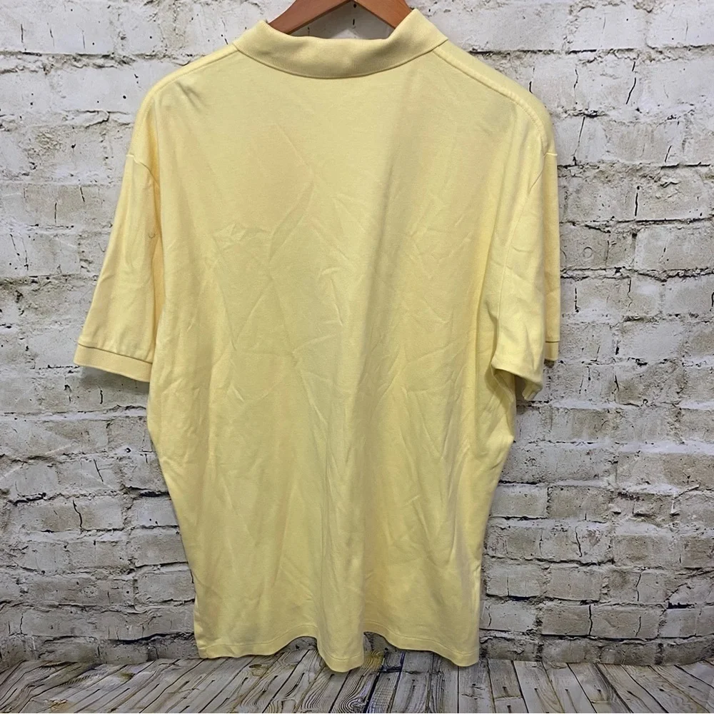 Polo Ralph Lauren Yellow Blue Pony Cotton Polo Shirt